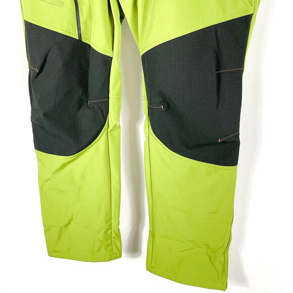 Magcomsen Fleece Pants Green Zip Fly Pockets Waterproof Snow Ski Sz 38 Men's - Picture 4 of 10